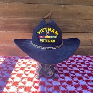 Vietnam Veteran cowboy hat